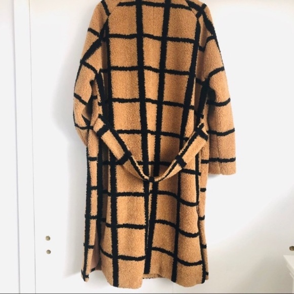 LAVISH ALICE boucle striped jacket coat - Picture 3 of 6